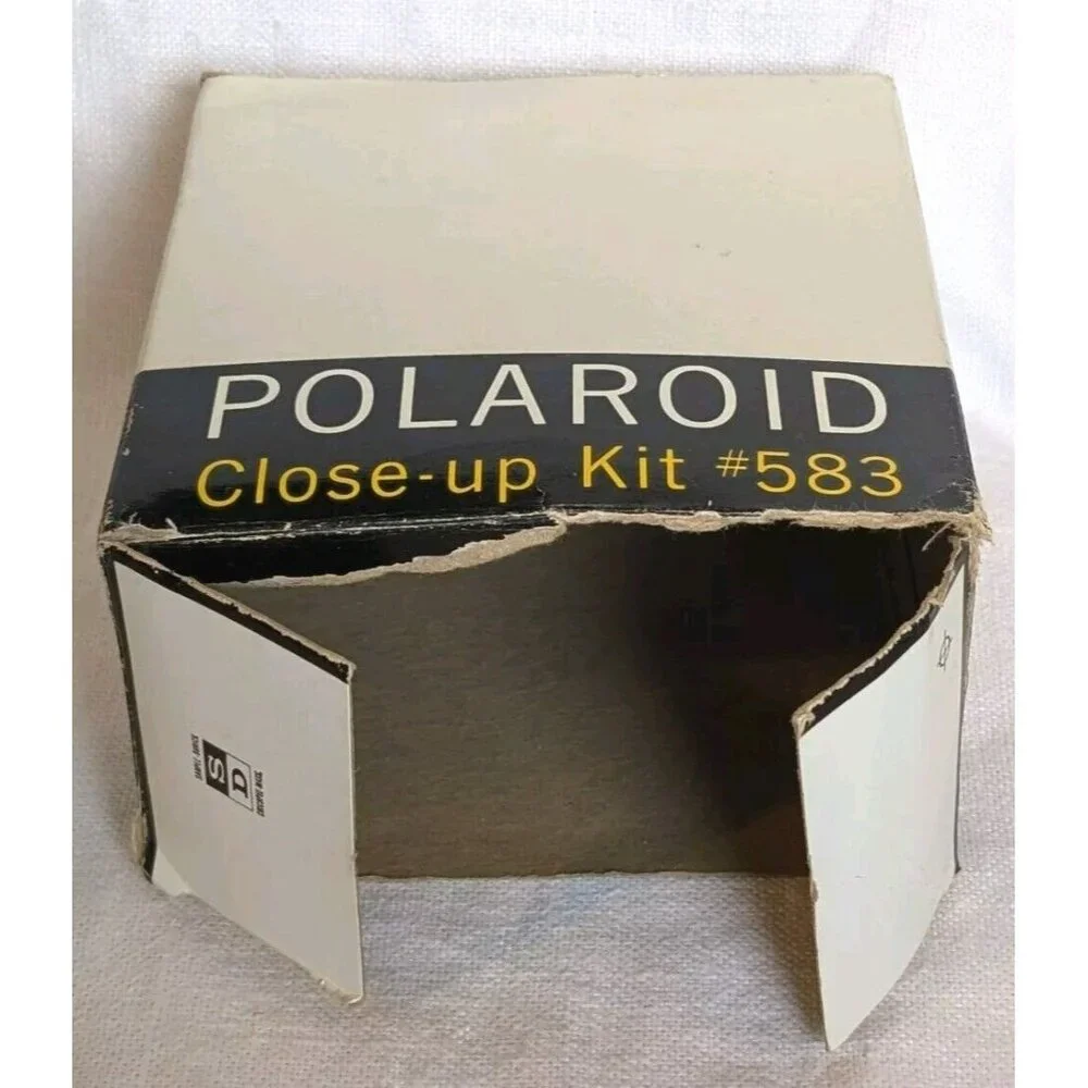 Polaroid Close Up Kit #583 Attachment For Color Pack Cameras Accessory Lens Vtg